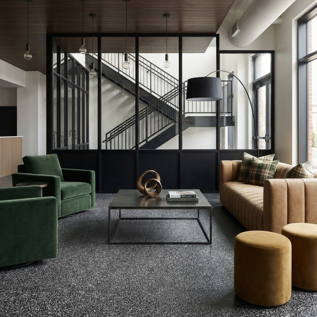 Eco-Terr® Tiles Bergamo Black