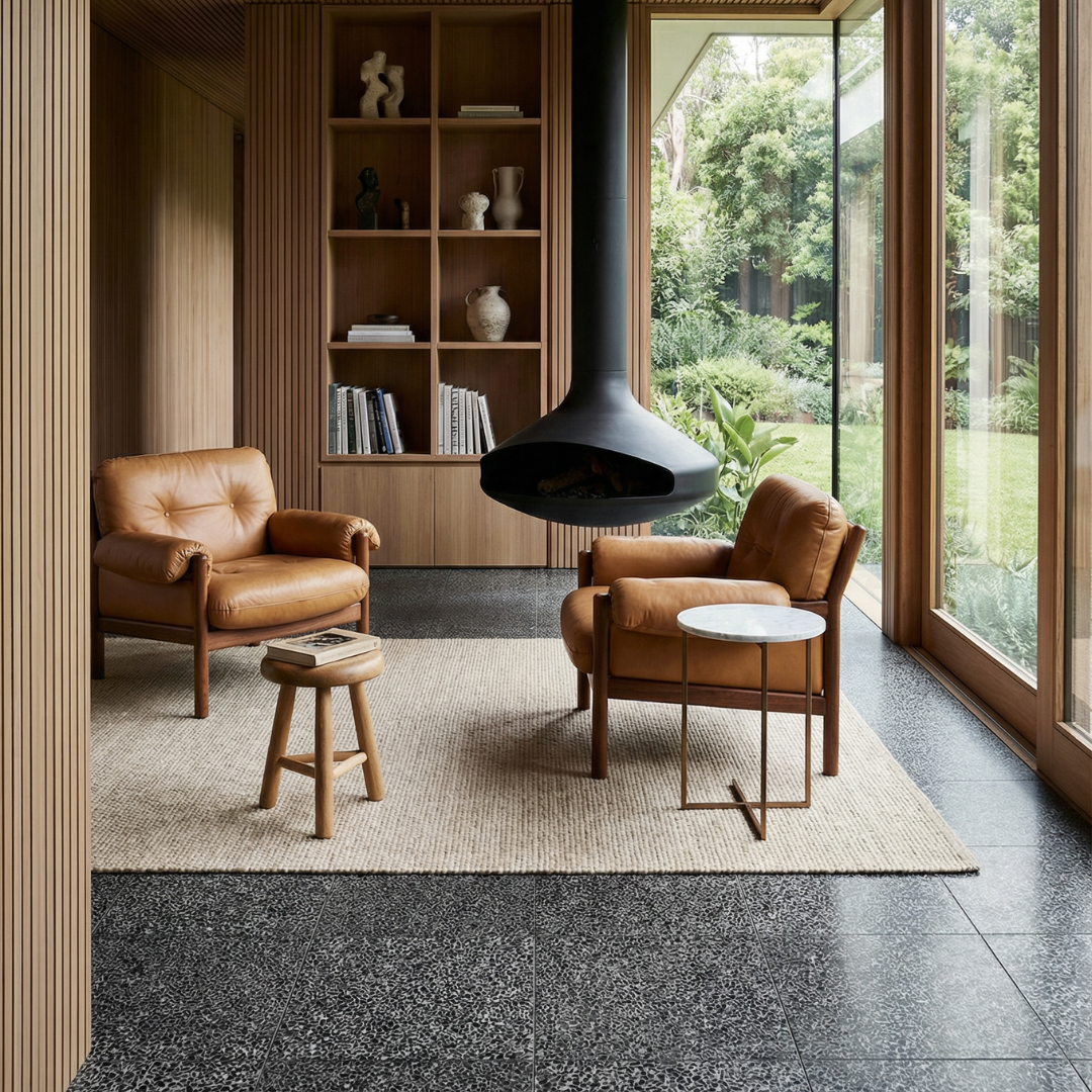 Eco-Terr® Tiles Bergamo Black