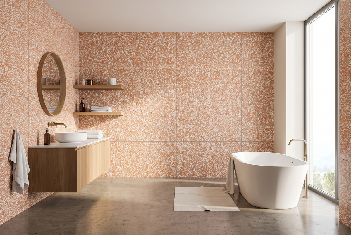 Eco-Terr® Tiles Whimbrel Apricot