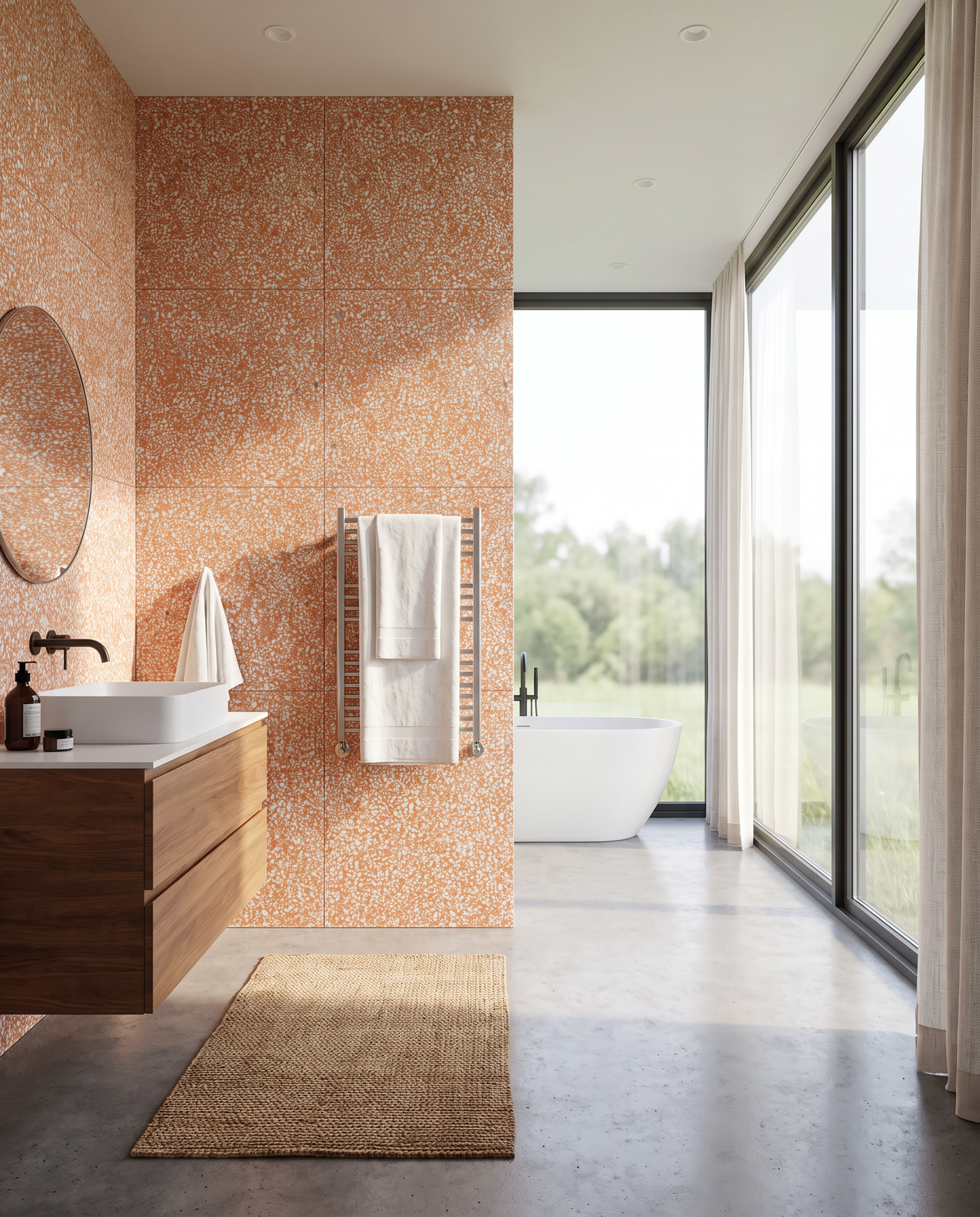 Eco-Terr® Tiles Whimbrel Apricot
