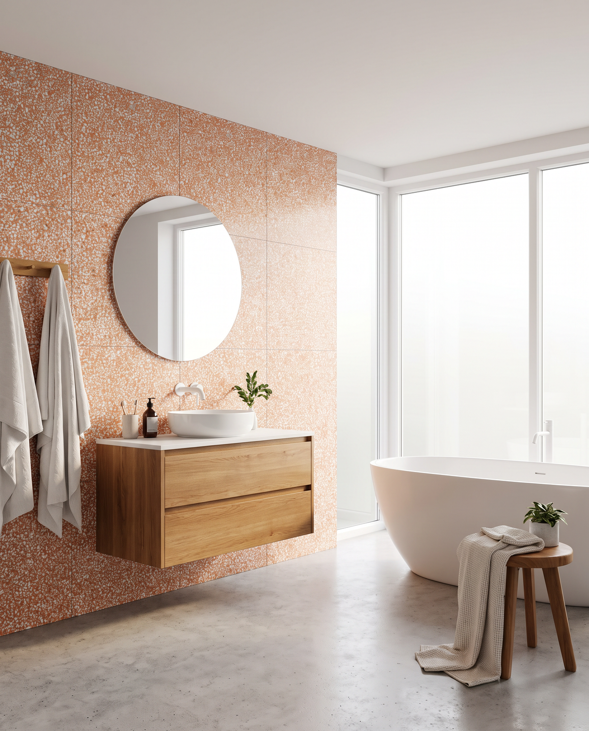 Eco-Terr® Tiles Whimbrel Apricot