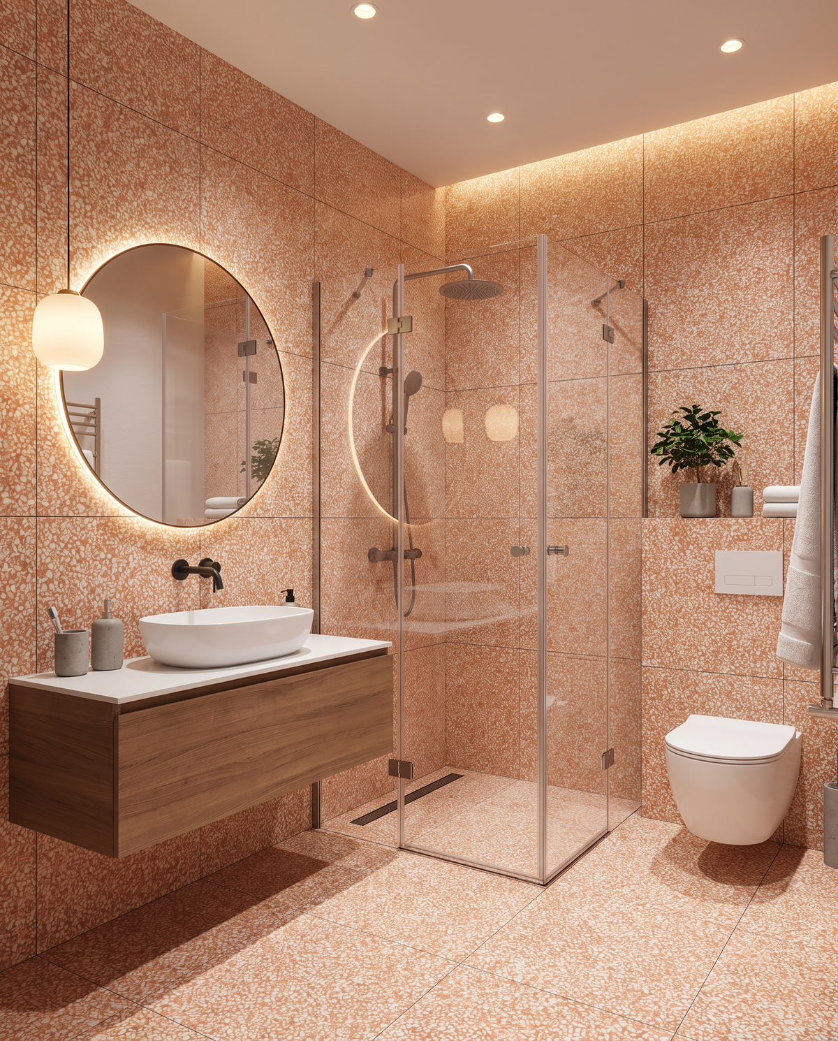 Eco-Terr® Tiles Whimbrel Apricot