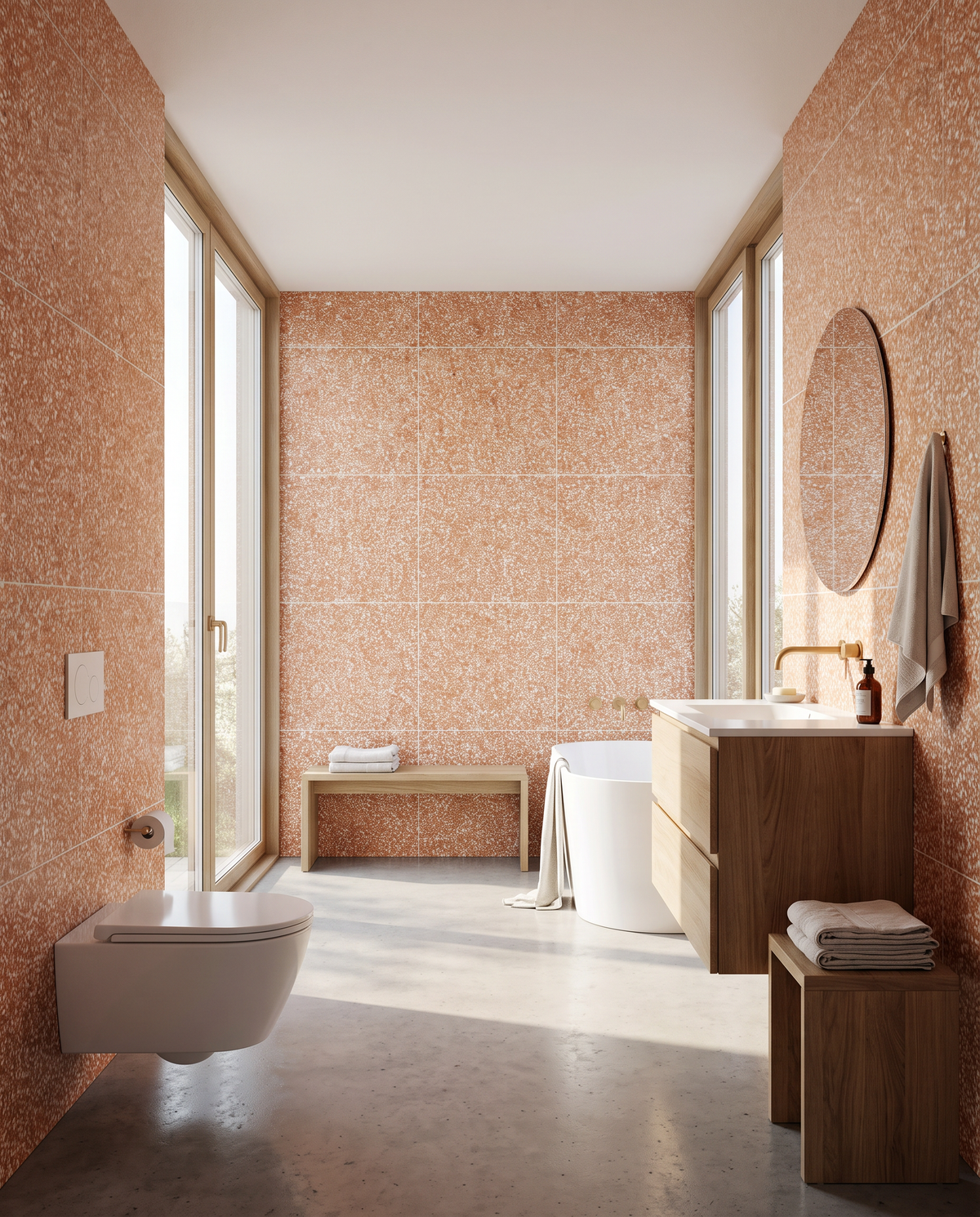 Eco-Terr® Tiles Whimbrel Apricot