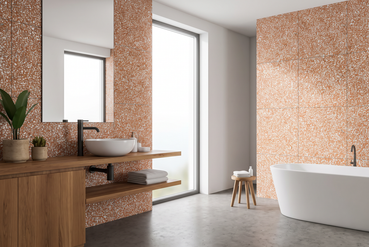 Eco-Terr® Tiles Whimbrel Apricot
