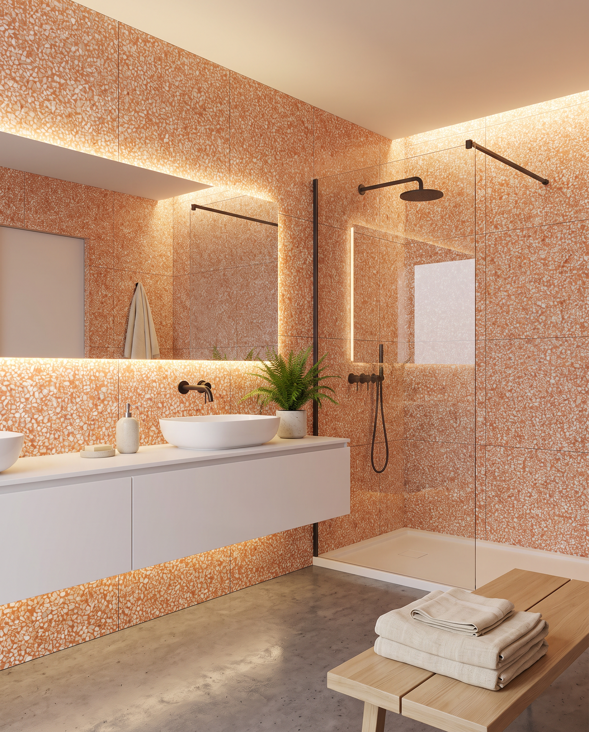 Eco-Terr® Tiles Whimbrel Apricot