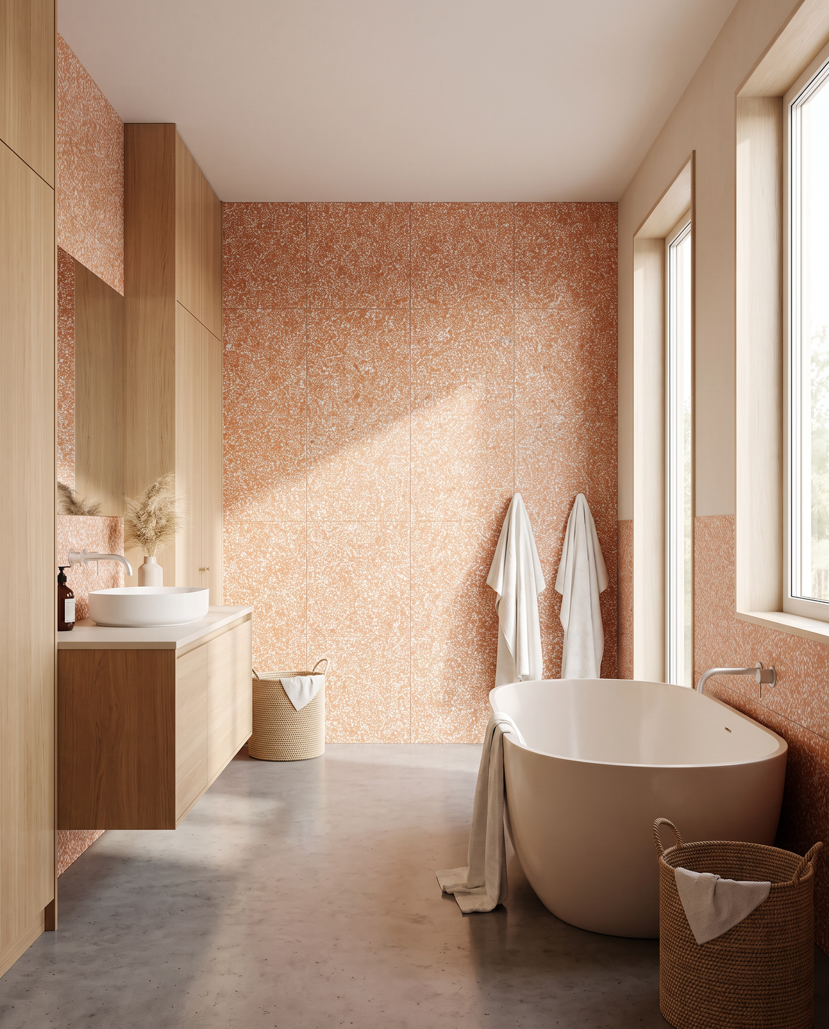 Eco-Terr® Tiles Whimbrel Apricot