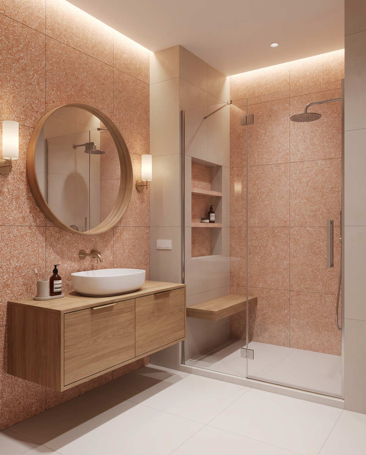 Eco-Terr® Tiles Whimbrel Apricot