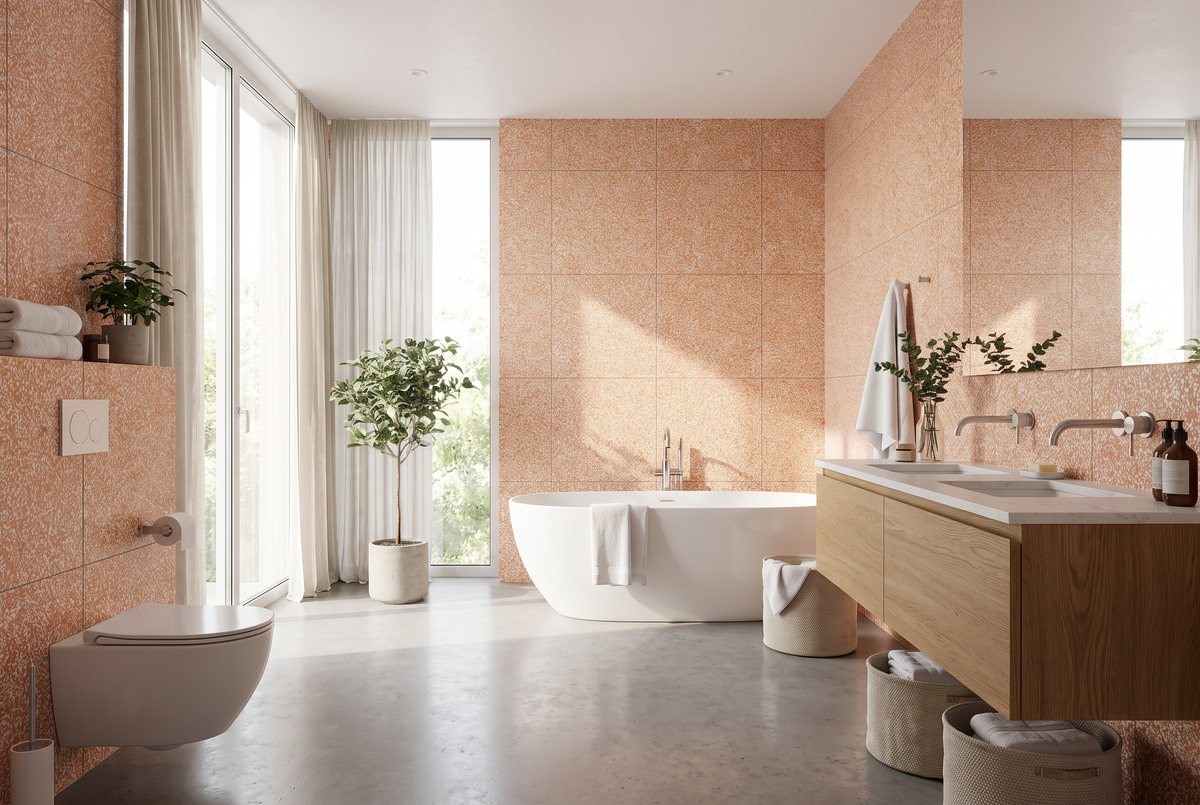 Eco-Terr® Tiles Whimbrel Apricot