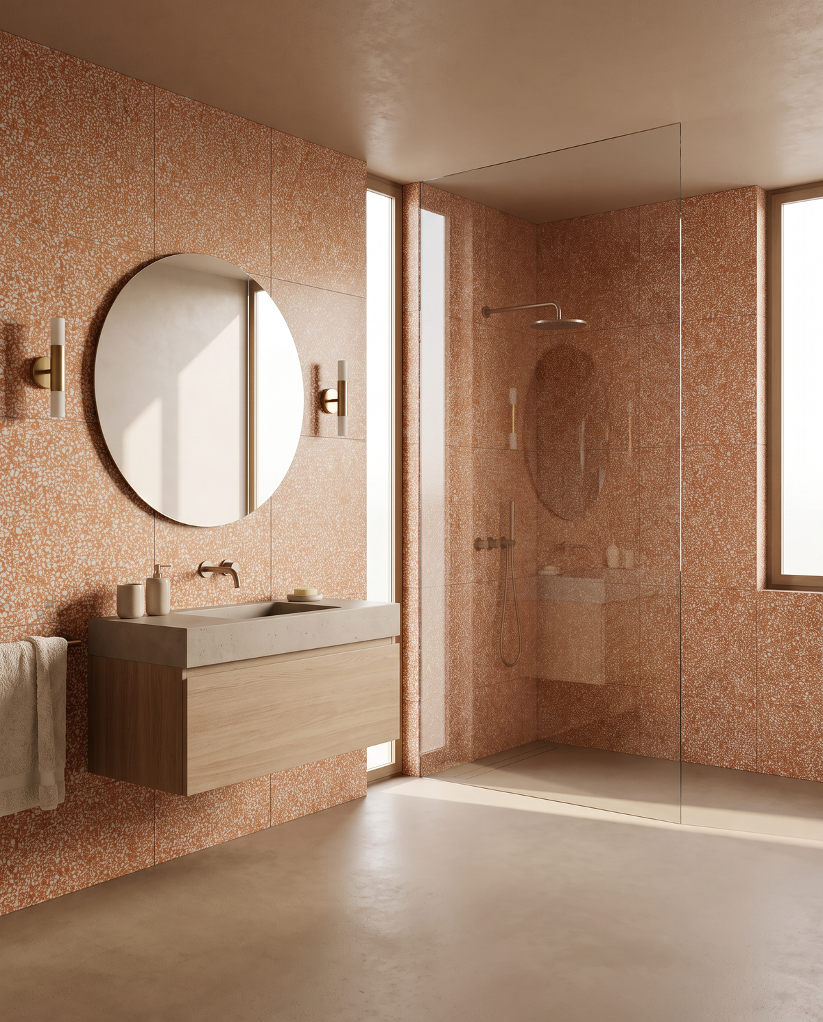 Eco-Terr® Tiles Whimbrel Apricot