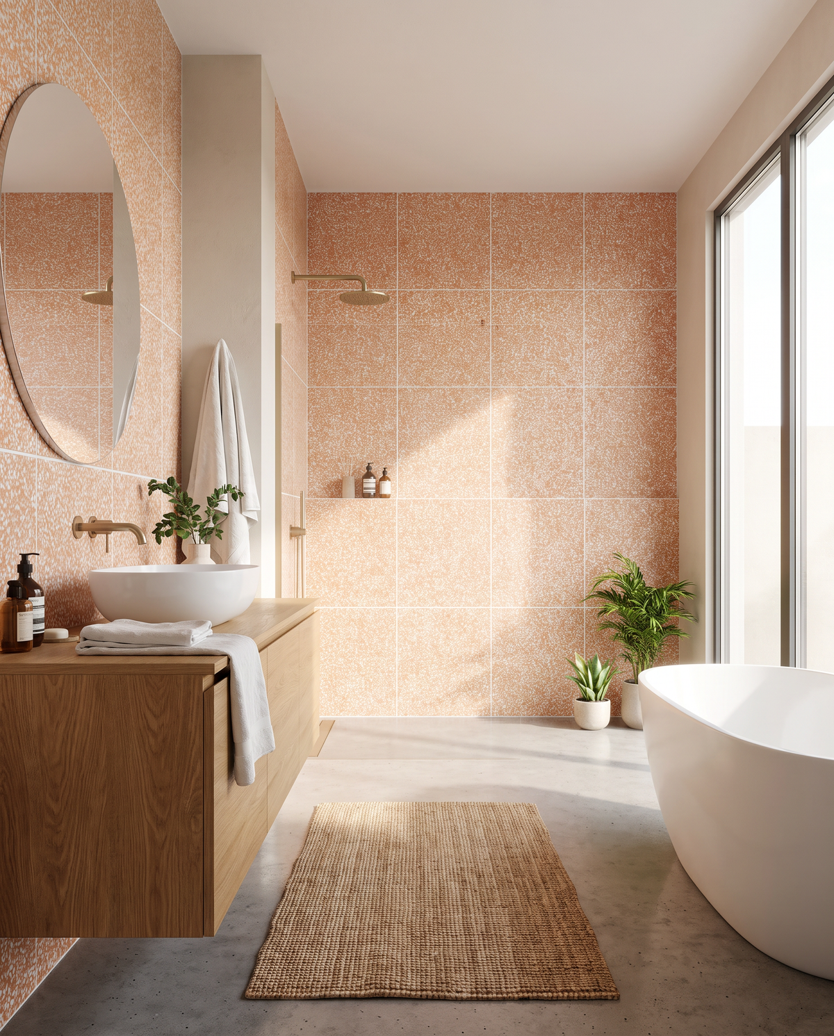 Eco-Terr® Tiles Whimbrel Apricot