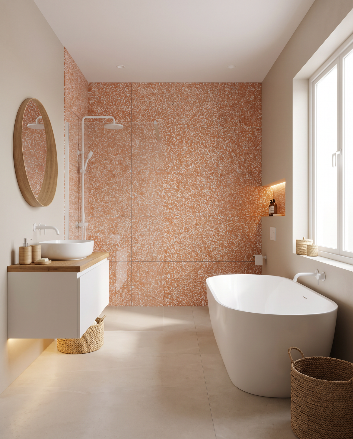 Eco-Terr® Tiles Whimbrel Apricot