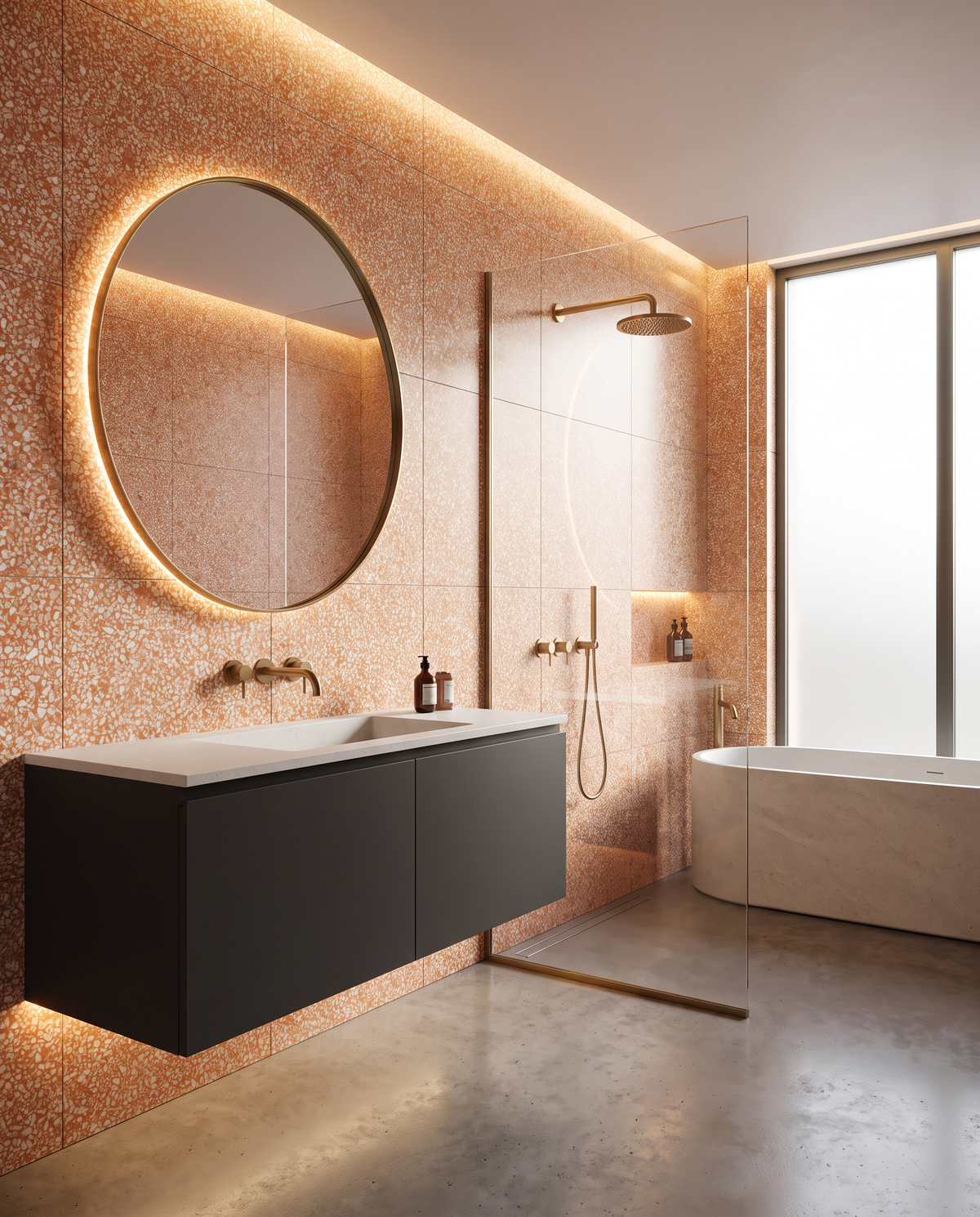 Eco-Terr® Tiles Whimbrel Apricot