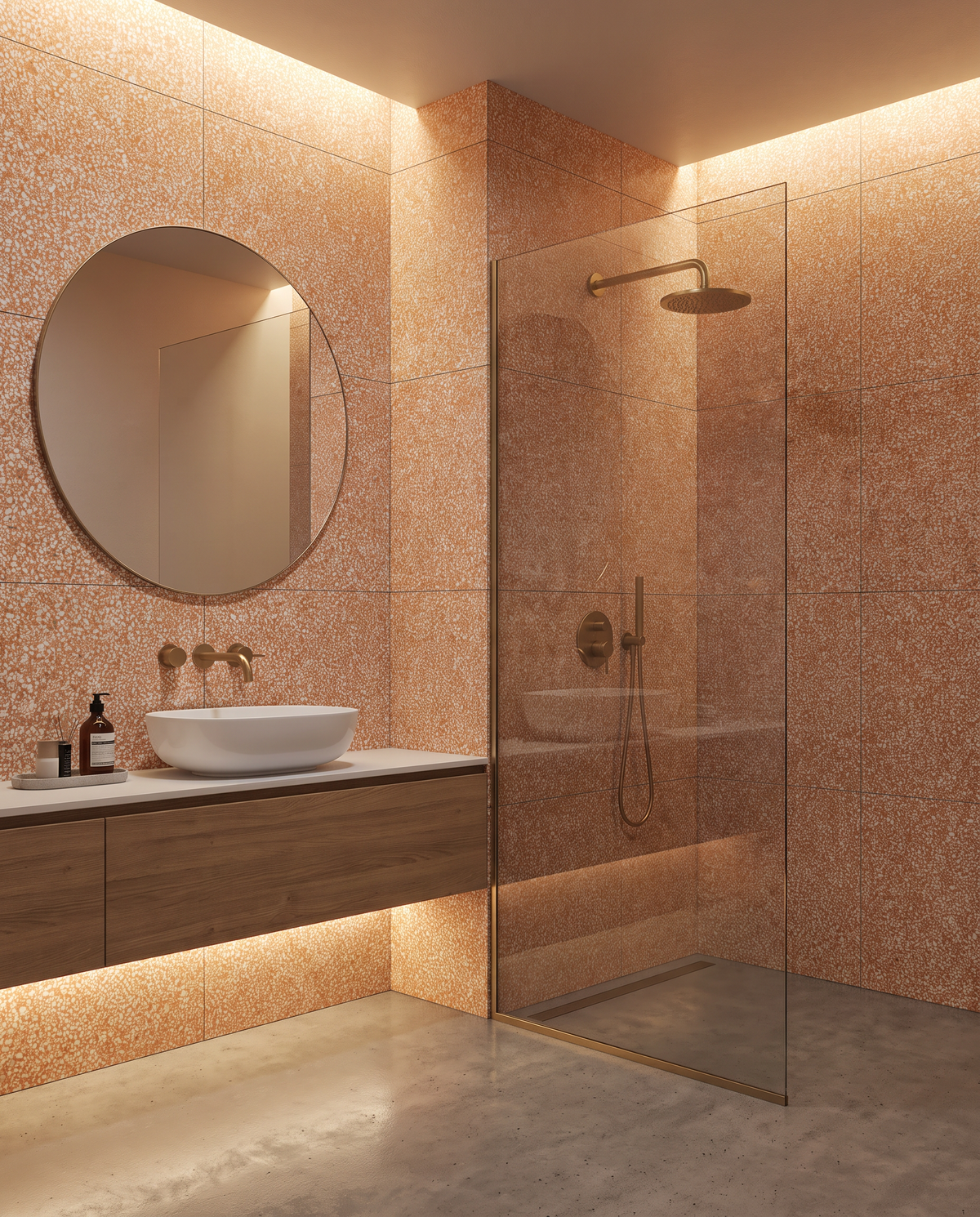 Eco-Terr® Tiles Whimbrel Apricot