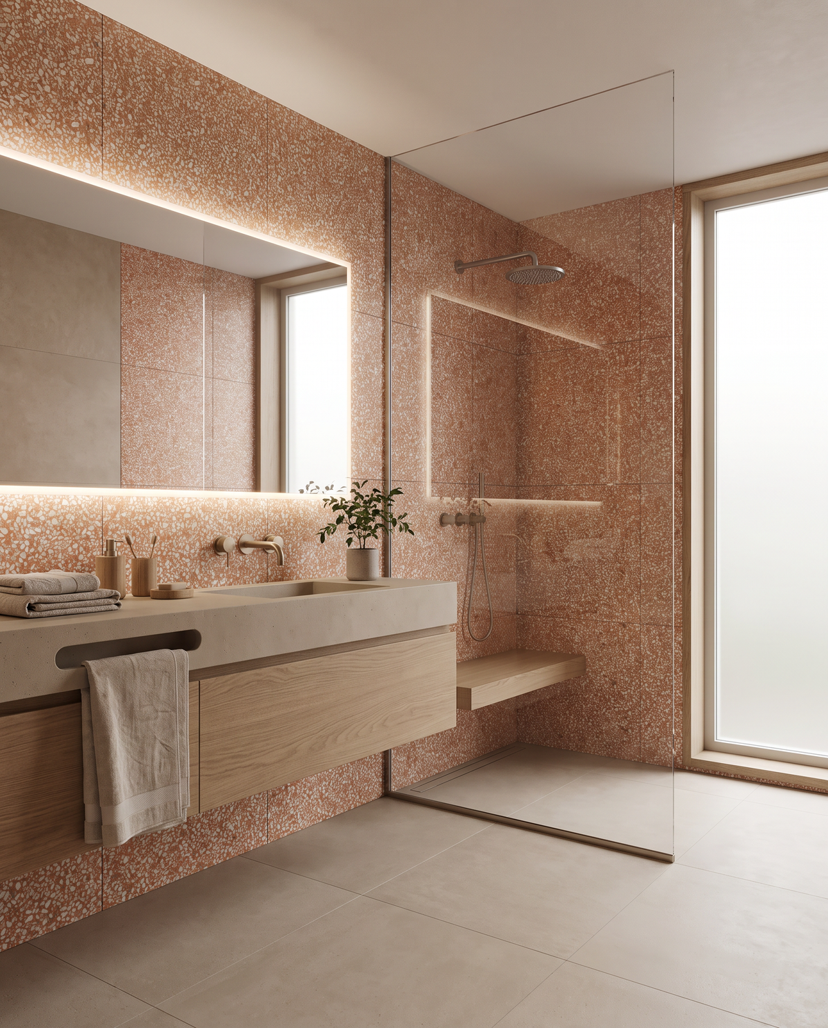 Eco-Terr® Tiles Whimbrel Apricot