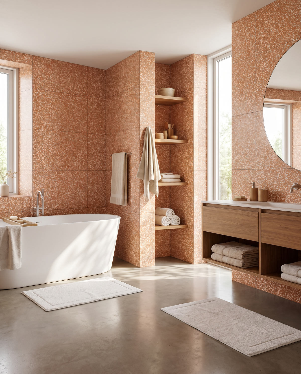Eco-Terr® Tiles Whimbrel Apricot