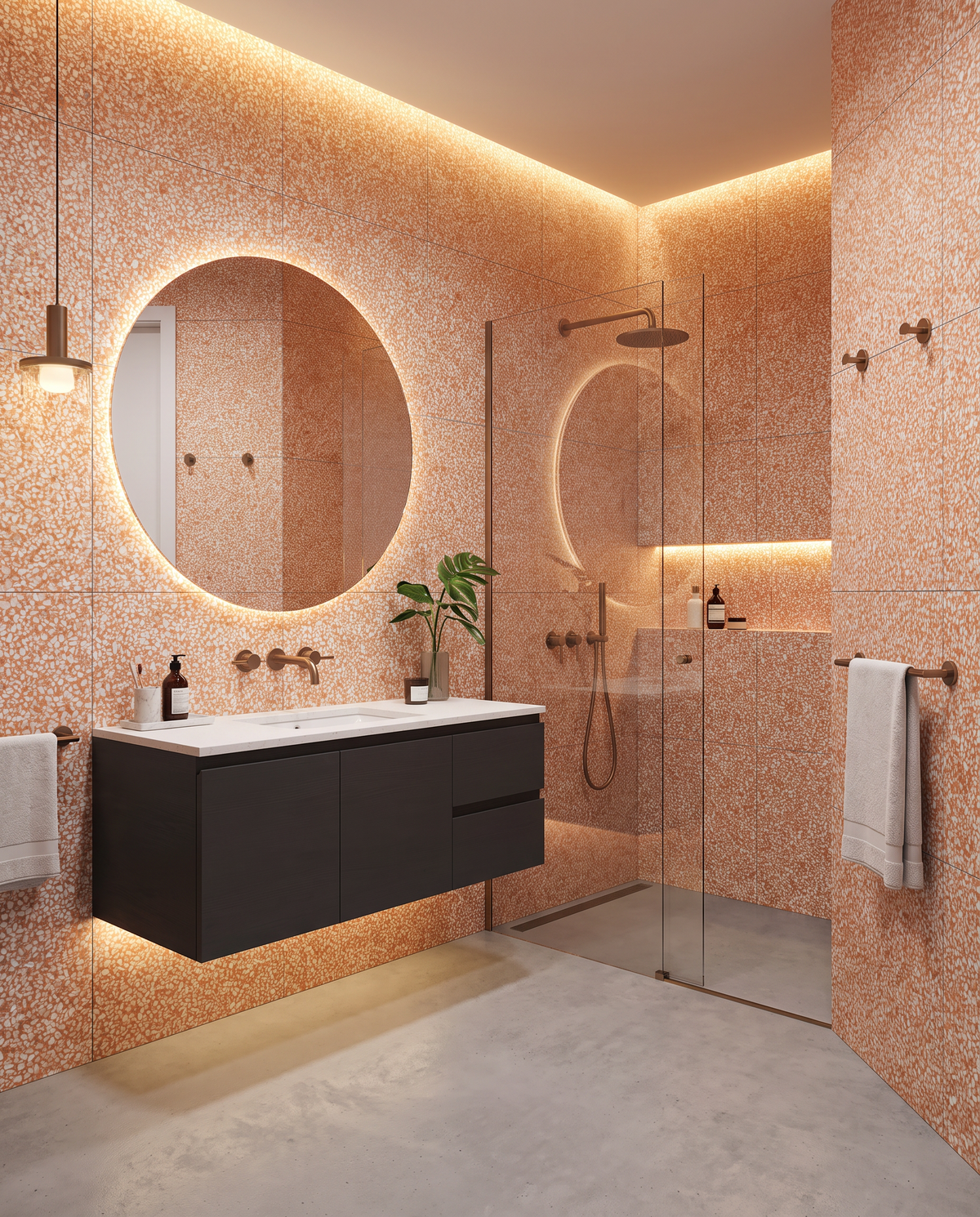 Eco-Terr® Tiles Whimbrel Apricot