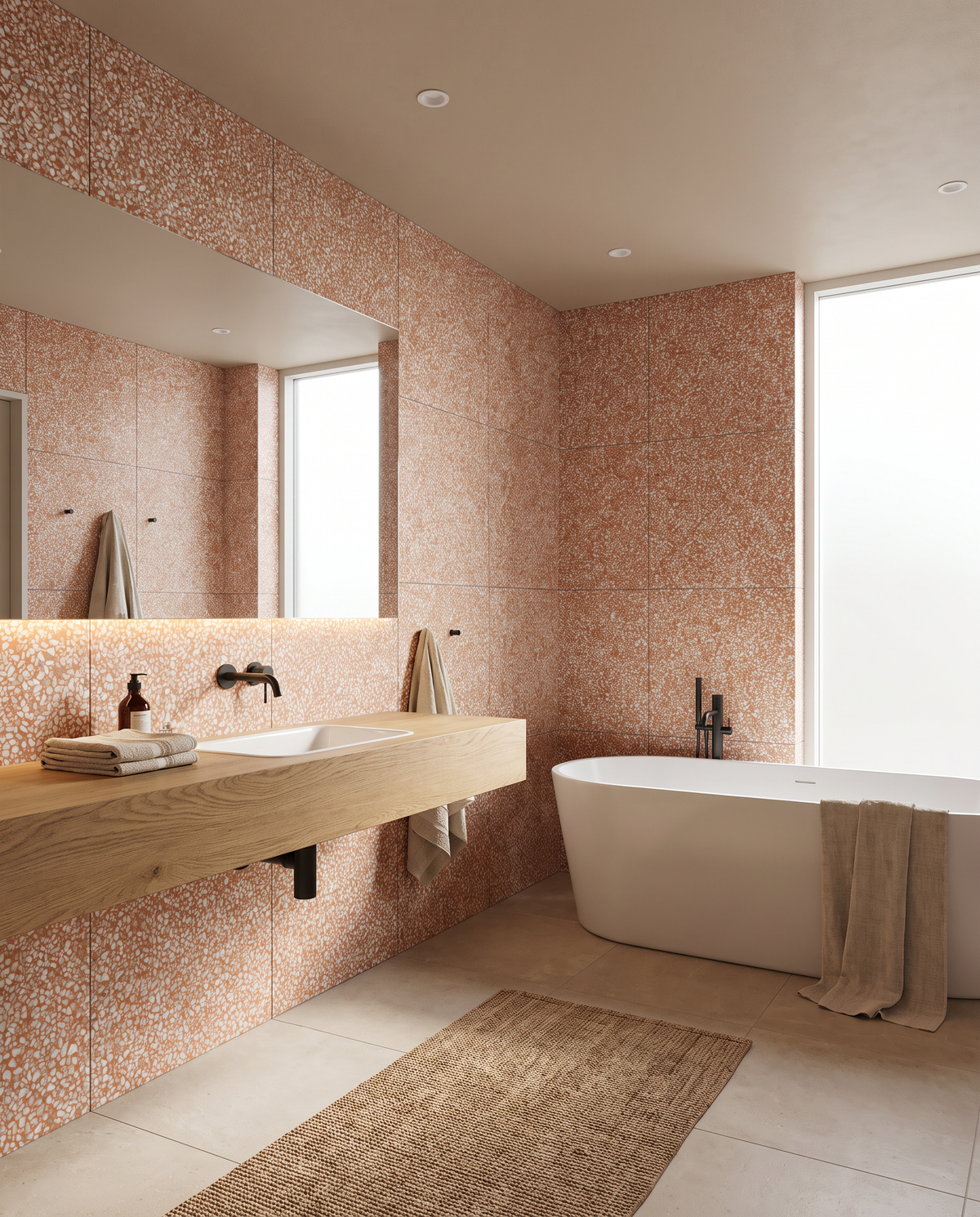Eco-Terr® Tiles Whimbrel Apricot