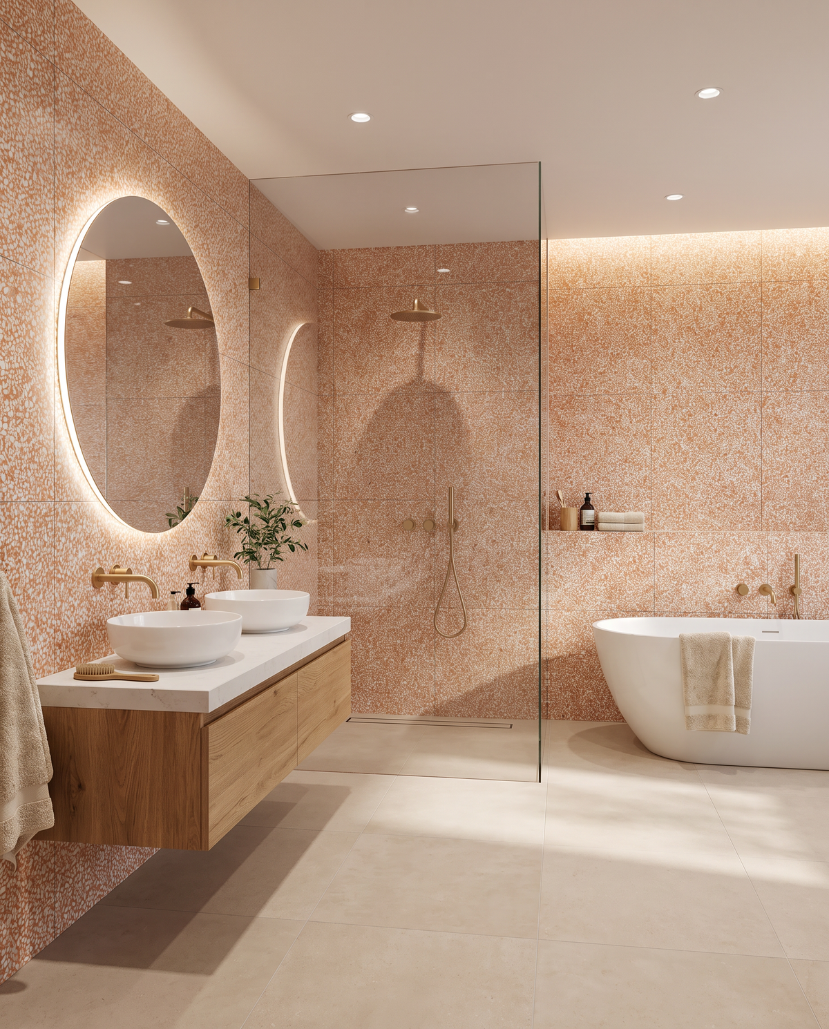 Eco-Terr® Tiles Whimbrel Apricot