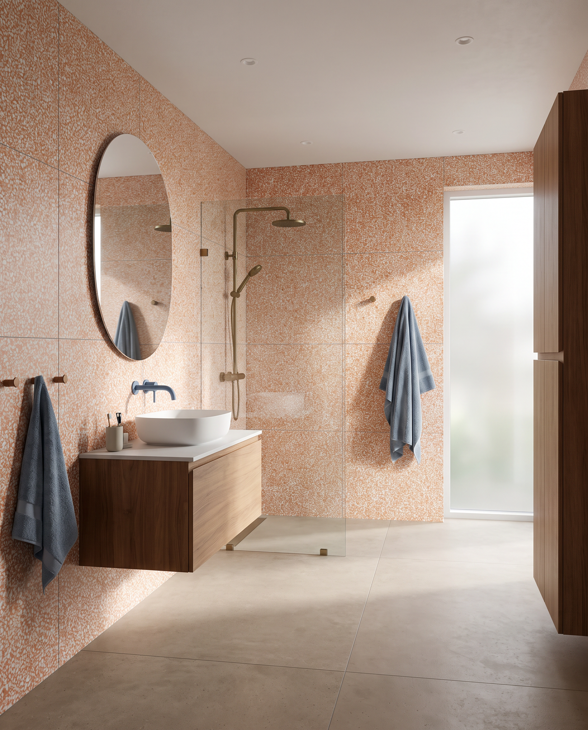 Eco-Terr® Tiles Whimbrel Apricot