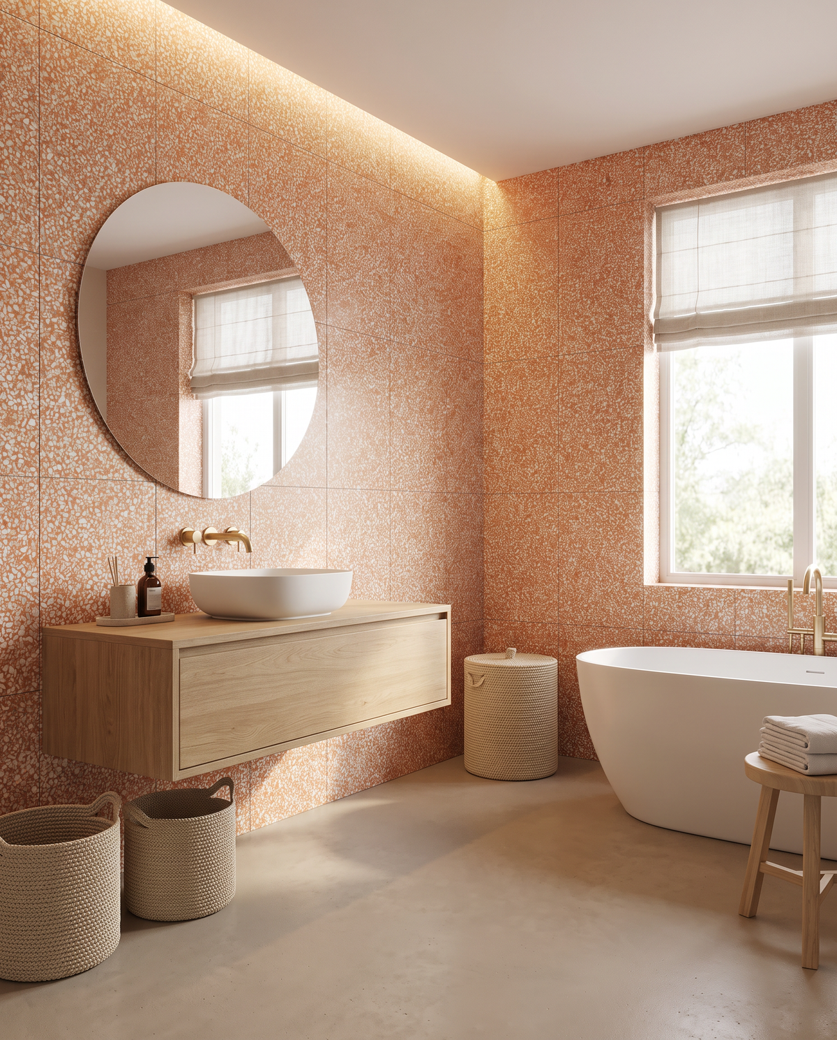 Eco-Terr® Tiles Whimbrel Apricot