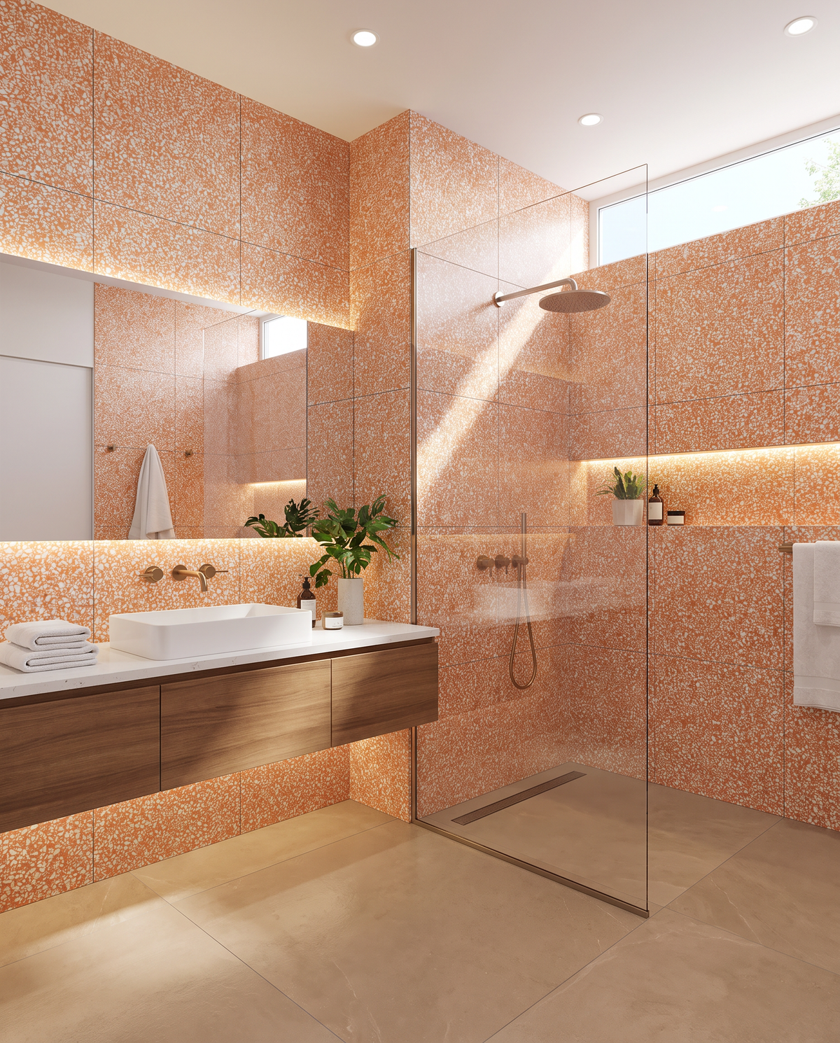 Eco-Terr® Tiles Whimbrel Apricot