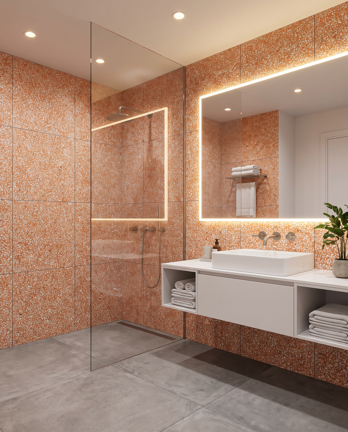 Eco-Terr® Tiles Whimbrel Apricot