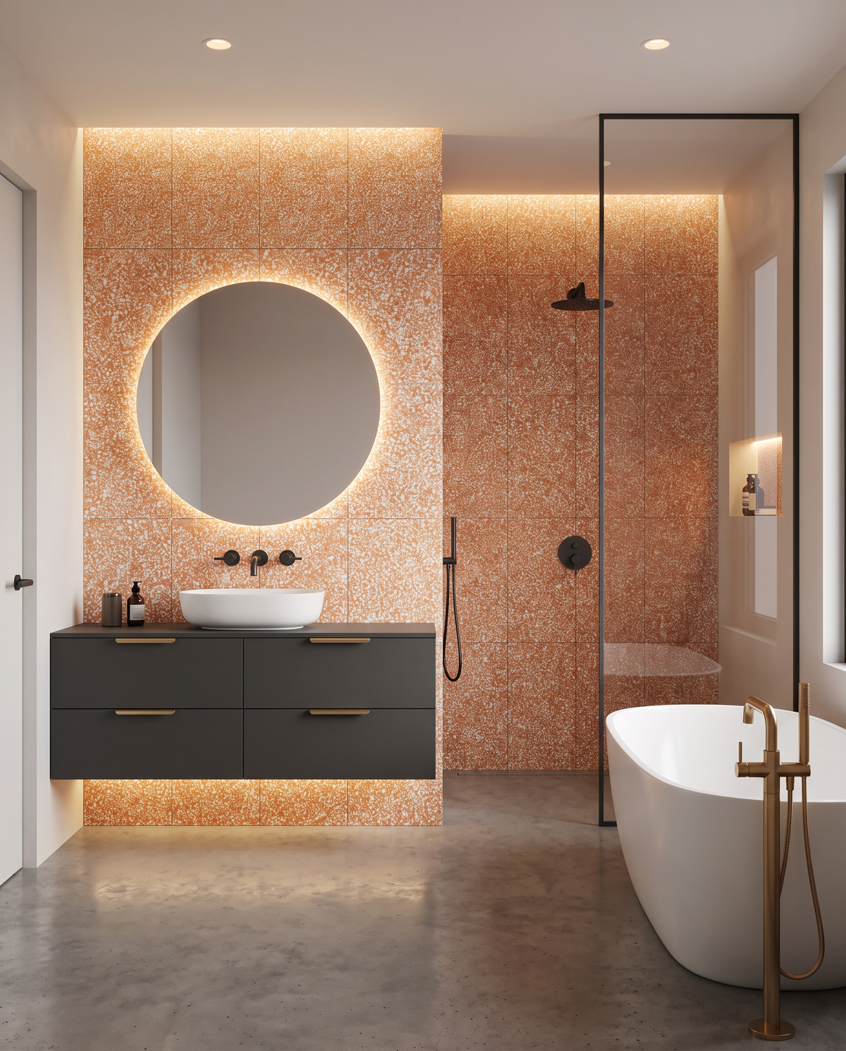 Eco-Terr® Tiles Whimbrel Apricot