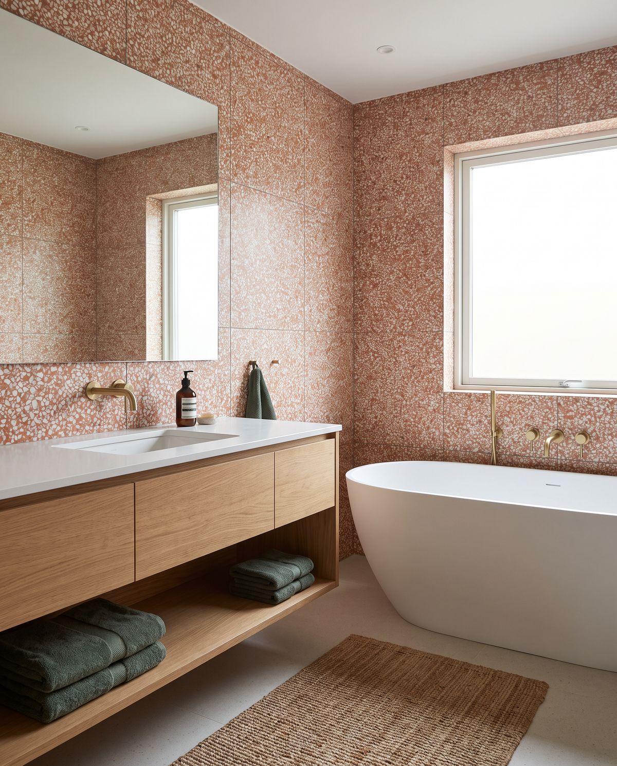 Eco-Terr® Tiles Whimbrel Apricot