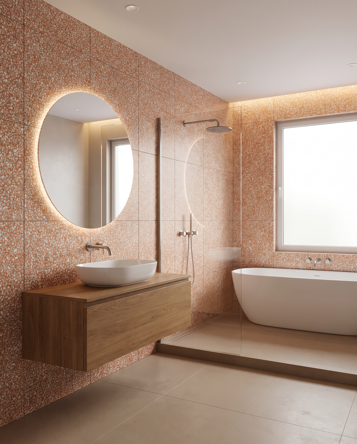 Eco-Terr® Tiles Whimbrel Apricot