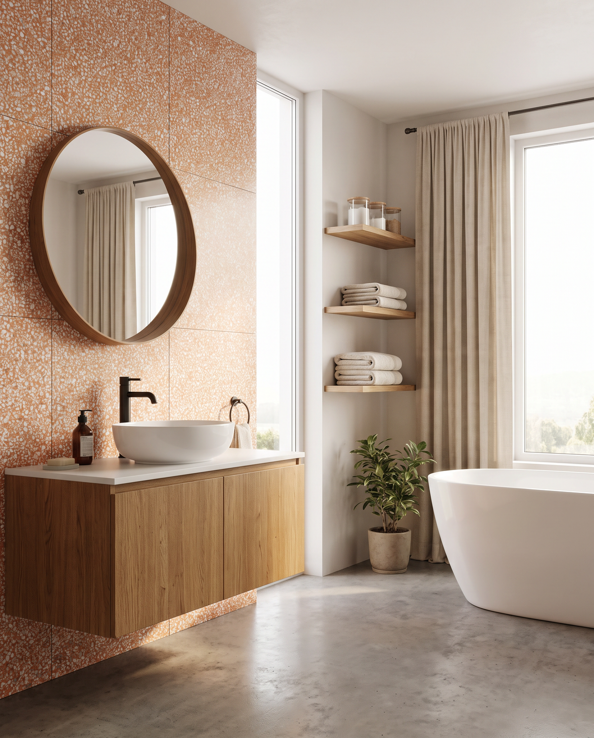 Eco-Terr® Tiles Whimbrel Apricot