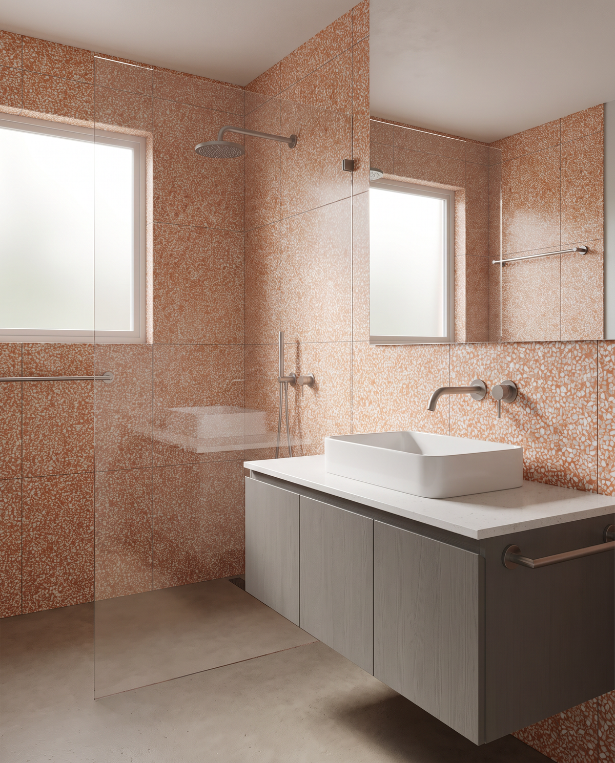 Eco-Terr® Tiles Whimbrel Apricot