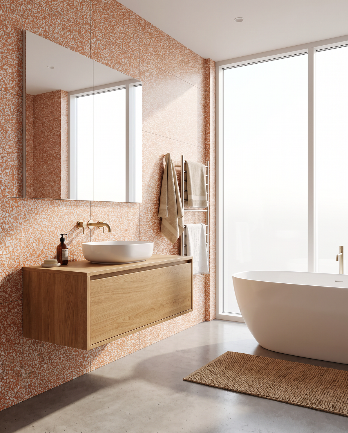 Eco-Terr® Tiles Whimbrel Apricot