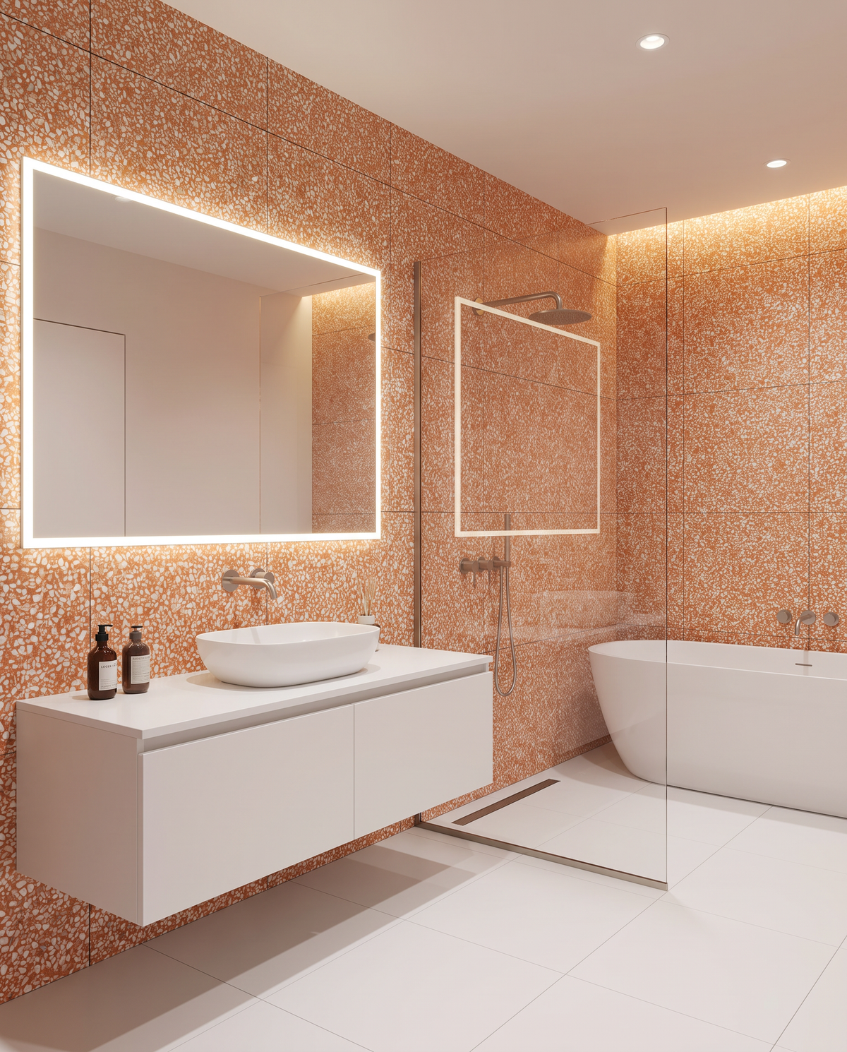 Eco-Terr® Tiles Whimbrel Apricot