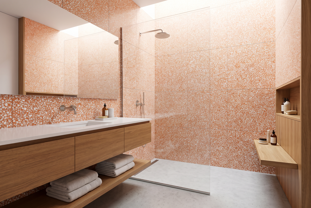Eco-Terr® Tiles Whimbrel Apricot