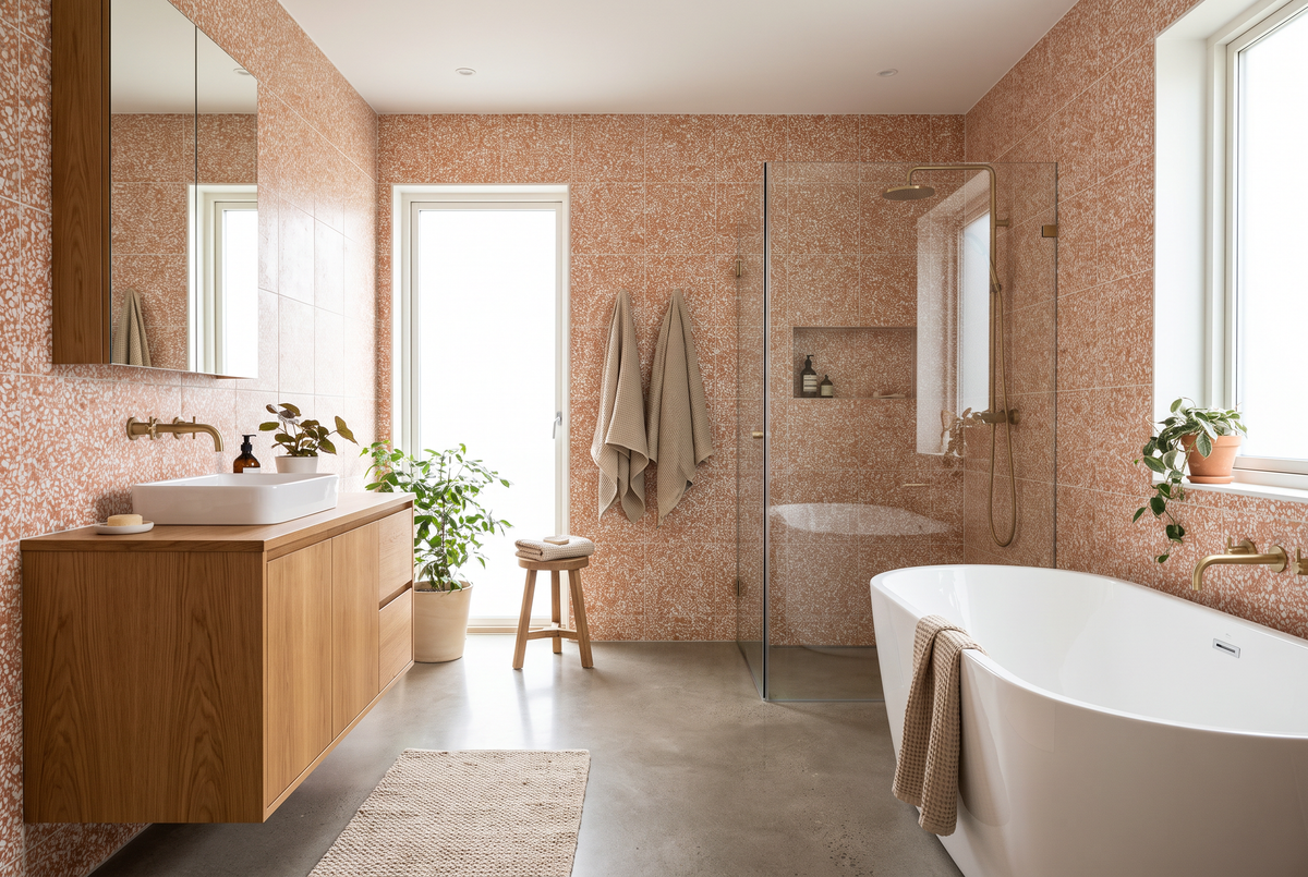 Eco-Terr® Tiles Whimbrel Apricot