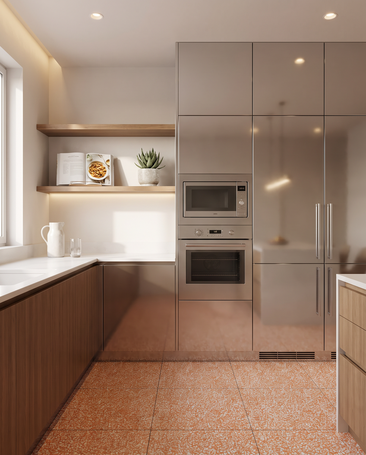Eco-Terr® Tiles Whimbrel Apricot